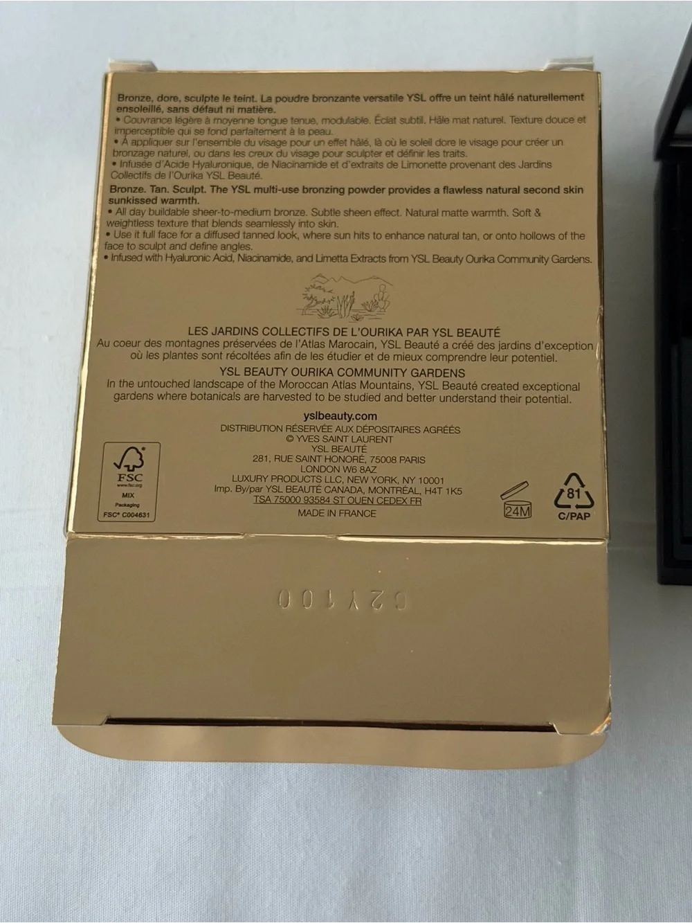Yves Saint Laurent All Hours Hyper Bronze Bronzing Powder - Buff Dune (2)